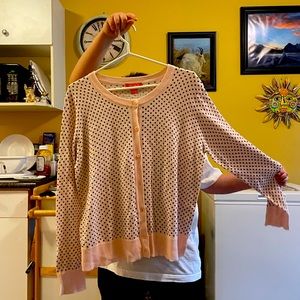 Lovely Pink Button down Sweater from Joe Fresh